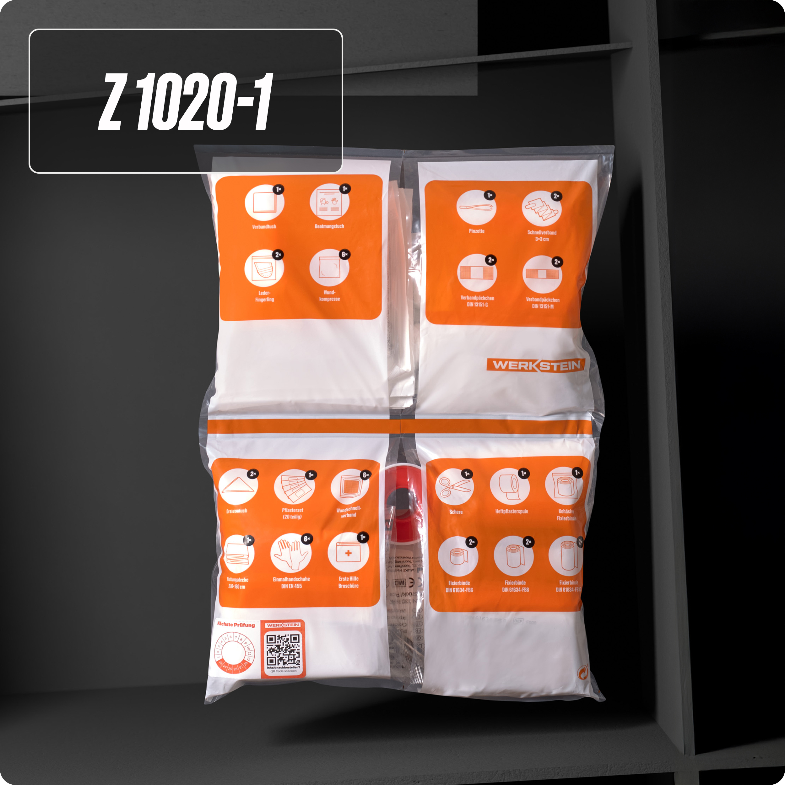 Erste-Hilfe-Nachfüllset ÖNORM Z1020 Typ 1