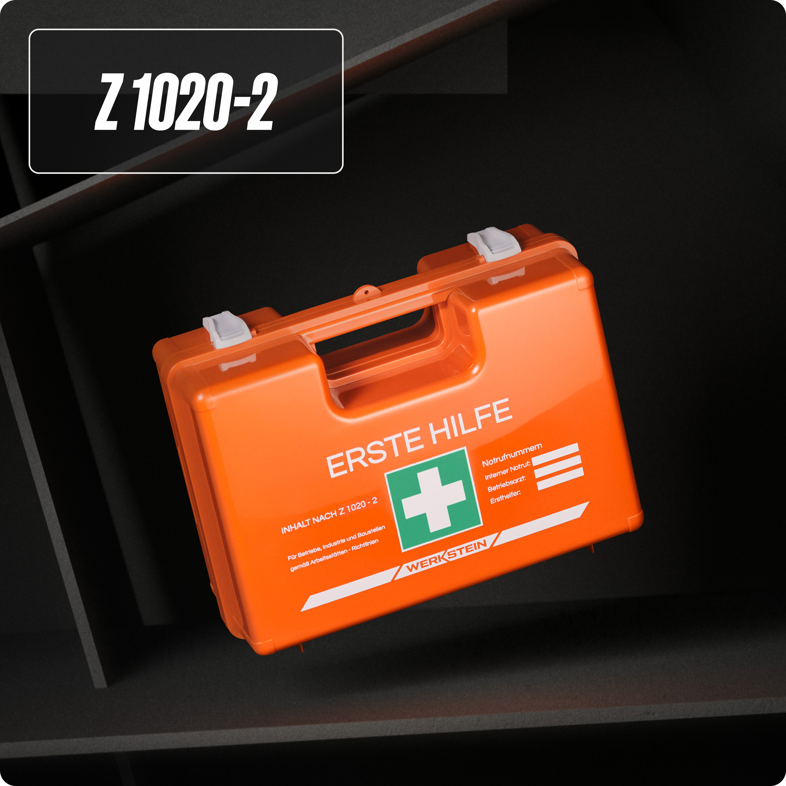 Erste-Hilfe-Verbandskasten ÖNORM Z1020 Typ 2