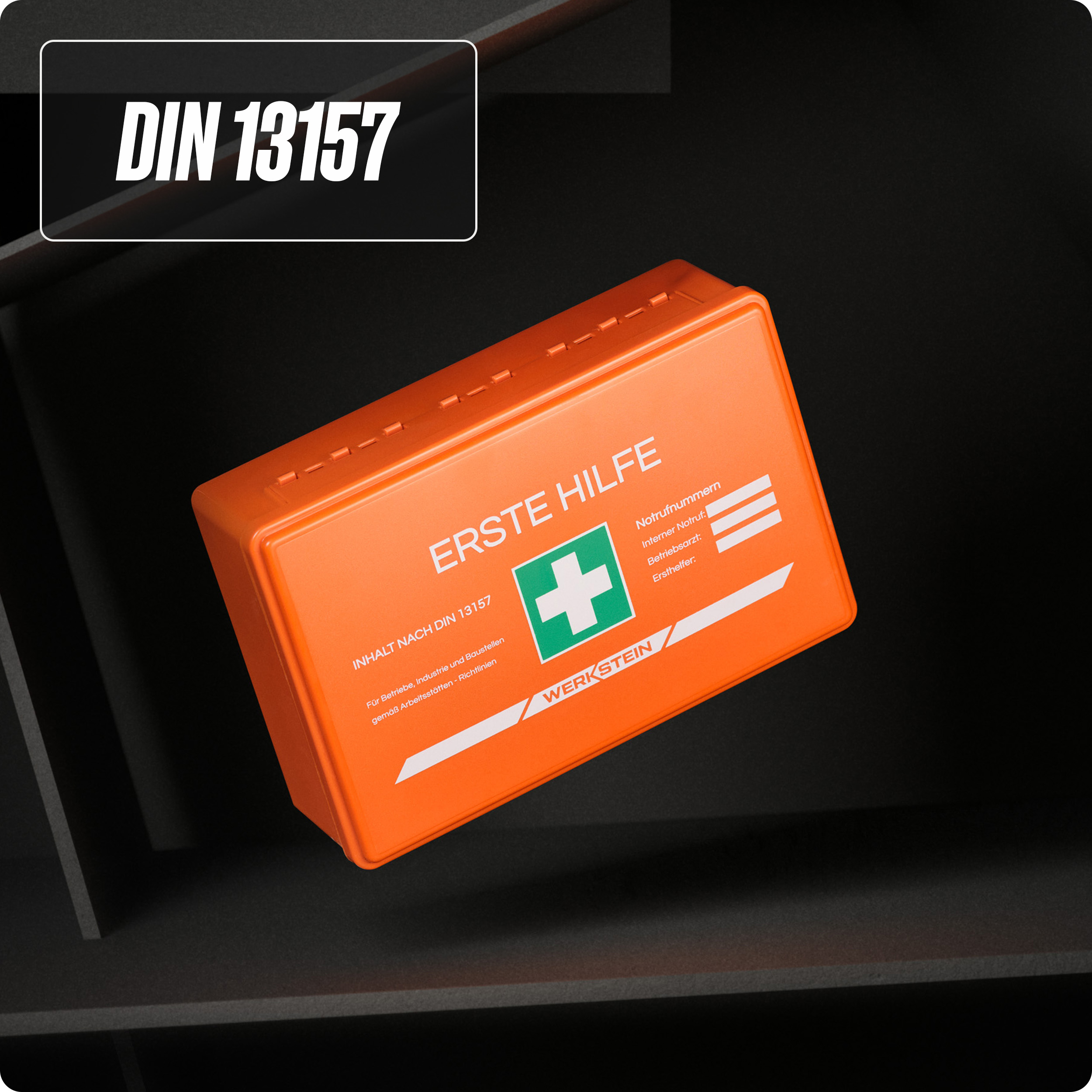 Hauptfoto - Kompakter Erste-Hilfe-Kasten nach DIN 13157